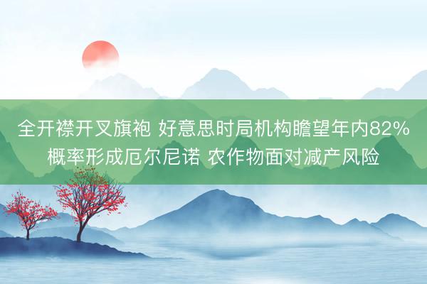 全开襟开叉旗袍 好意思时局机构瞻望年内82%概率形成厄尔尼诺 农作物面对减产风险